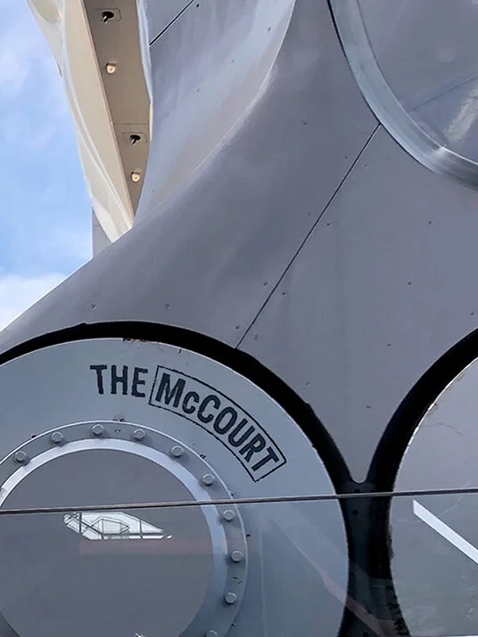 Abstract photo of the McCourt